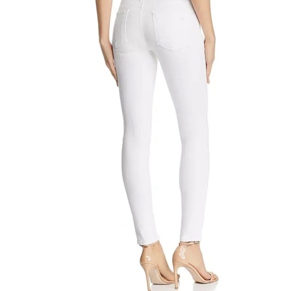 Rag and Bone Women's White Skinny Fit Stretch Denim Jeans Size 24 - Picture 3 of 9